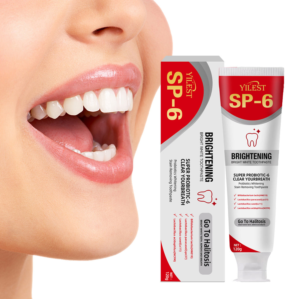 Probiotic Toothpaste for Whitening and Fresh Breath