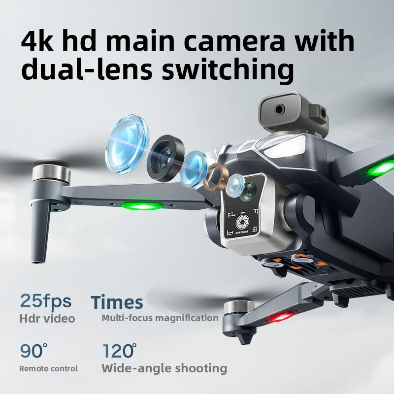 Intelligent 4k drone. Screen remote