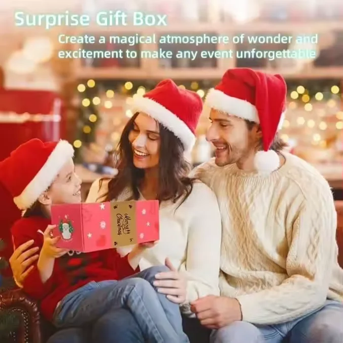 Lucky Electronic Surprise Christmas Unboxing Excitement Mystery Blind Box Drones Speakers Smart Watches