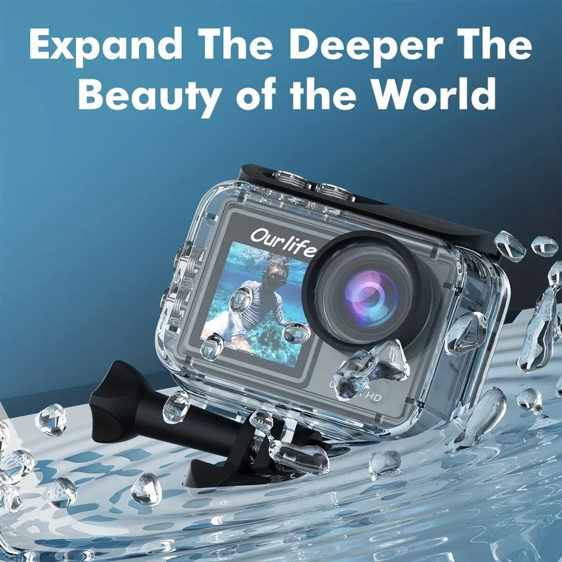 Top Selling Private 5K 30fps Action Sport Camera 4K 60fps Helmet Bike Camera with EIS from Professional Factory