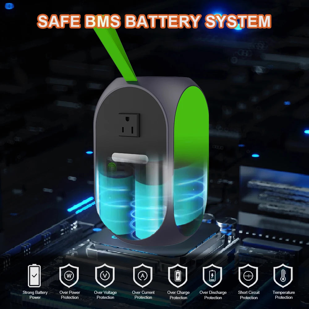 USA Warehouse Stock 110V 99.84Wh 120W Flashlight Equipped Power Station Camping Solar Power Generator for Sale