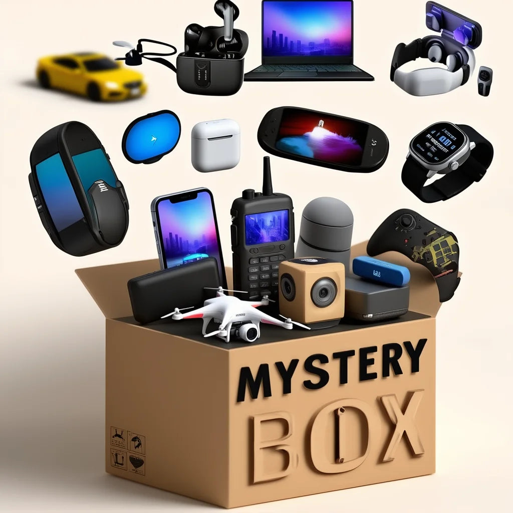 Electronics 3C Lucky Mystery Box High Quality Blind Box with 100% Surprise Novelty Smart Watch Mystery Box New Christmas Gift