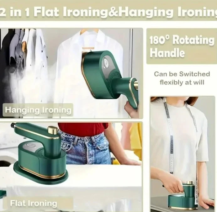 Portable Mini Electric Iron Handheld Stainless Steel Folding Light Tool Convenient for Home Travel Hot Selling Steam Clothing