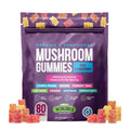 Mushroom Gummies with Ashwagandha Cordyceps Lions Mane and Reishi Premium Quality Natural Blend OEM ODM Wholesale Supply