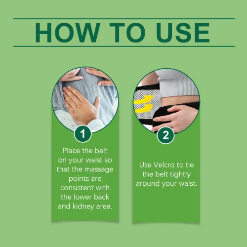 Houkea Therapy  Body Care Magnetic Warm Comfortable Breathable Waist Elastic Belt