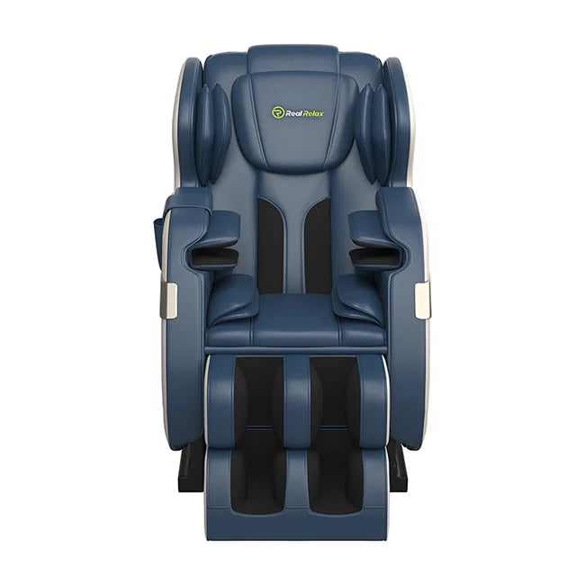 F3  Blue Zero Graviry 3D Massage Chair Shiatsu Body Head Heating Foldable Leisure Waist Leg Rolling for Hand Foot Massage