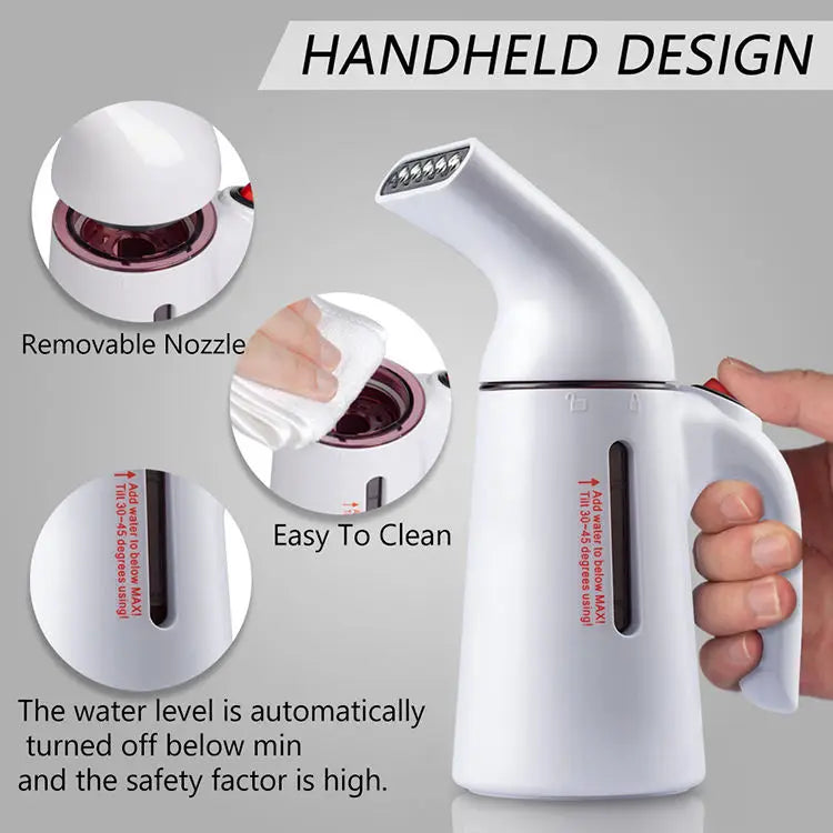 PANCERKA Portable Electric Garment Steamer Hand-Held Travel Fresh Fabric Vapeur New Arrival USA Shipping
