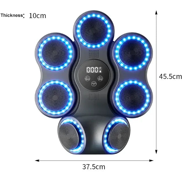 New Arrival Smart Music Boxing Upgraded Tuba Home Gym Boxing Target BT Electronic Music Boxing Machine