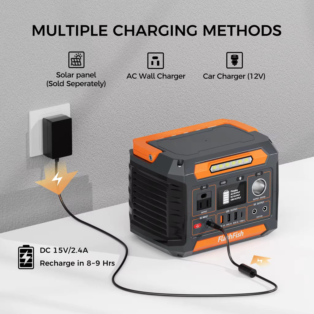 Powerstation Lithium Ion Batteries Mini Camp Inverter Electric Generator Solar Powered Charging Station & Power Station for Camp