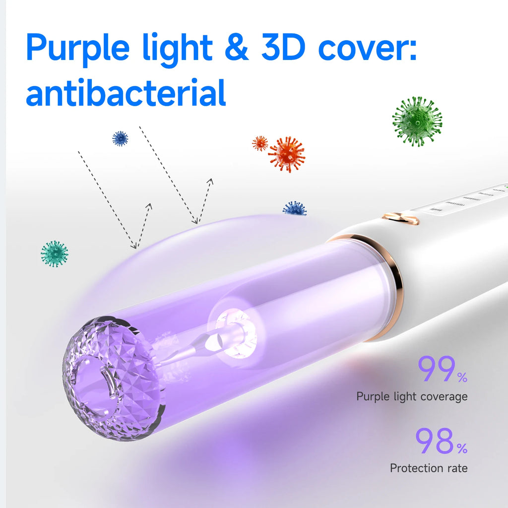 Electric Tooth Cleaner Interdental Cleaner for Plaque Oral Hygiene Tool Gift for Father's Day