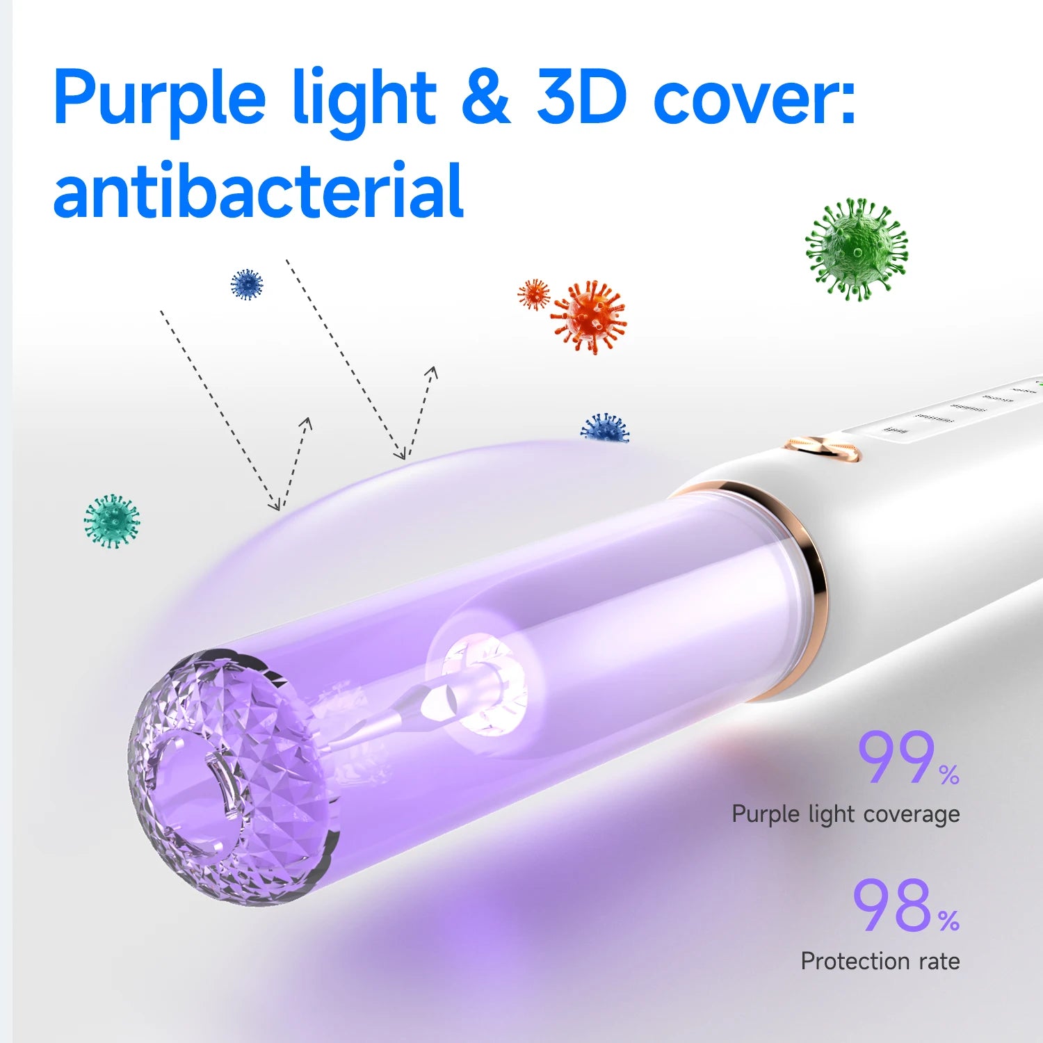 Electric Tooth Cleaner Interdental Cleaner for Plaque Oral Hygiene Tool Gift for Father's Day