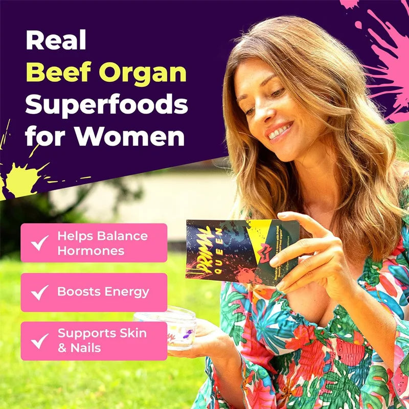 Supplements for Women Primal Queen Womens Supply Beef Organ Primal Queen Capsules
