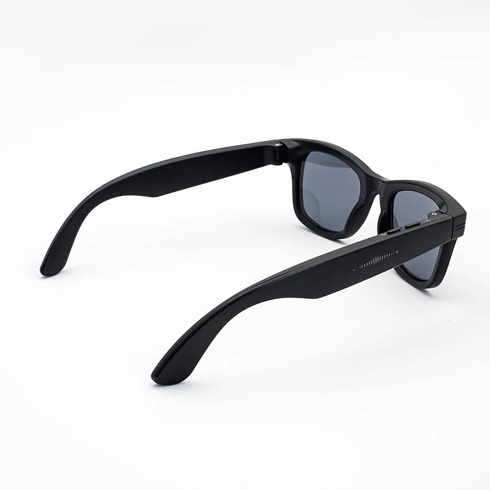 SANVNET 2025 GS4 MAX Smart Glasses with Camera Dual Lenses 8MP Video Camera Sunglasses Wi-Fi Transfer Audio Record Smart Eyewear