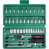 Professional Racing Grade Box Set 46pcs Standard Sockets Car Bicycle Motorcycle Repair Ratchet Wrench Quick Hand OEM