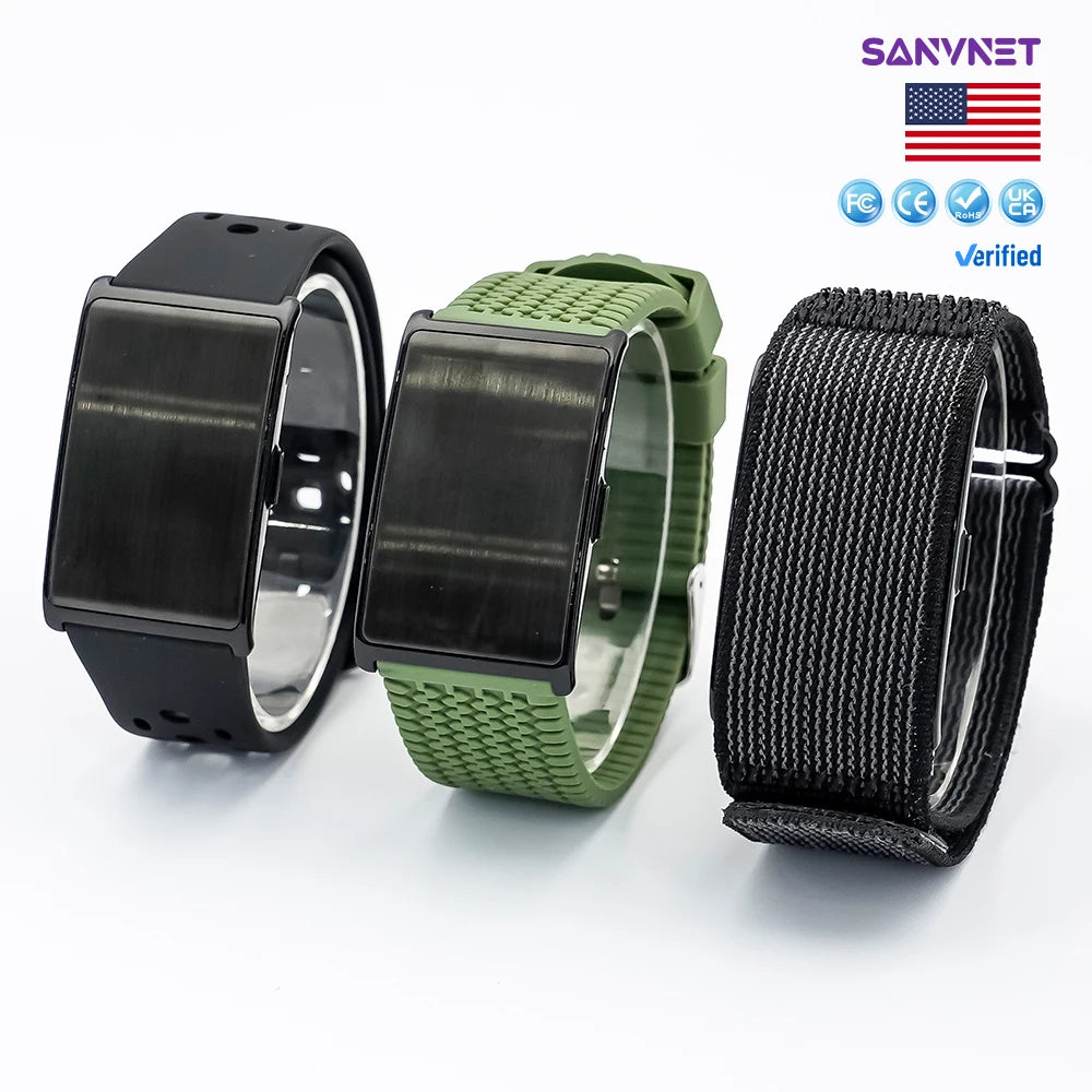 SANVNET H59 Max  Screenless Smart Bracelet Heart Rate Sleep Tracker Wristband FitnessTracker Smart Band for Men Women 2026