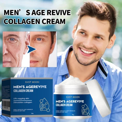 East Moon Collagen Wrinkle Remover for Men  Anti Aging Fade Fine Lines Tightening Hydrating Cream