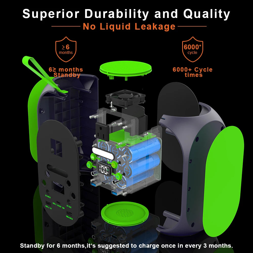 USA Warehouse Stock 110V 99.84Wh 120W Flashlight Equipped Power Station Camping Solar Power Generator for Sale