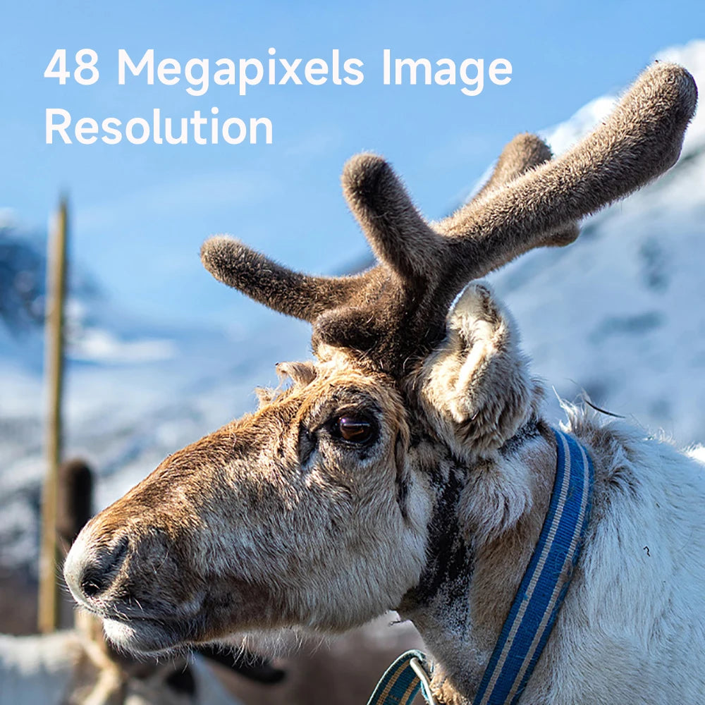 5K 30FPS Video Camera with 16x Digital Zoom 48MP UHD WiFi IR Night Vision 3.0 Inch Rotatable Touch Screen 6-Axis Stabilization