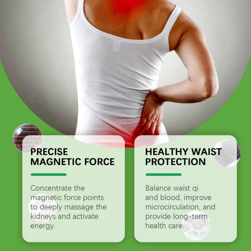 Houkea Therapy  Body Care Magnetic Warm Comfortable Breathable Waist Elastic Belt