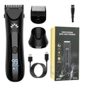 IRUIBEAUTY Men's Rechargeable Waterproof Cordless Trimmer Body Groomer with Ceramic Blade and Base Wholesale