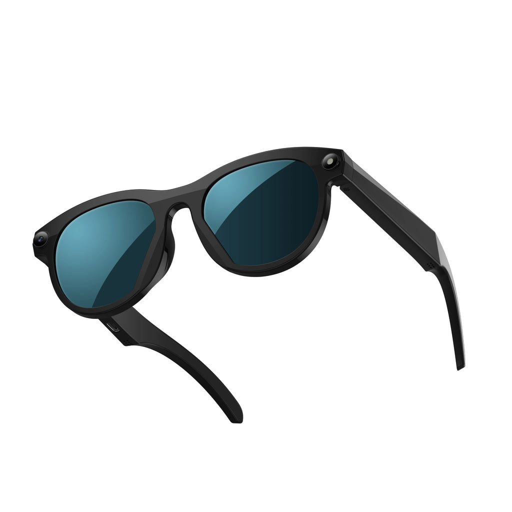 SENBONO M88 AI Smart Glasses Stylish Lightweight Comfortable Wireless Call Headset with Audio Playback and Camera