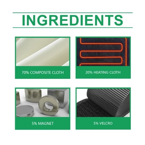 Houkea Therapy  Body Care Magnetic Warm Comfortable Breathable Waist Elastic Belt