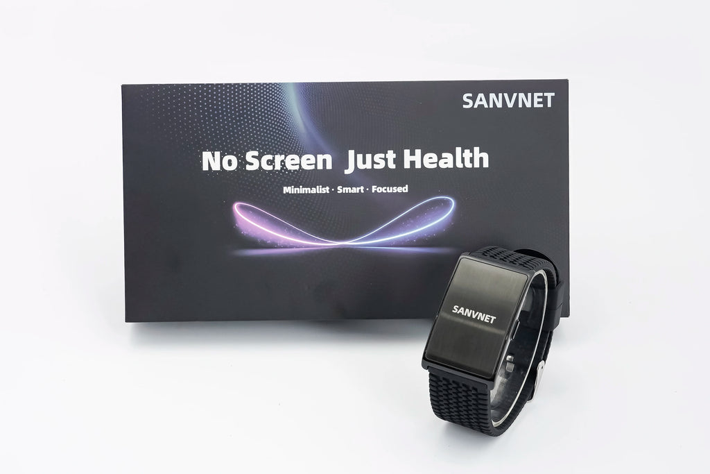 SANVNET H59 Max  Screenless Smart Bracelet Heart Rate Sleep Tracker Wristband FitnessTracker Smart Band for Men Women 2026