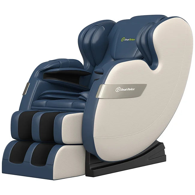 F3  Blue Zero Graviry 3D Massage Chair Shiatsu Body Head Heating Foldable Leisure Waist Leg Rolling for Hand Foot Massage