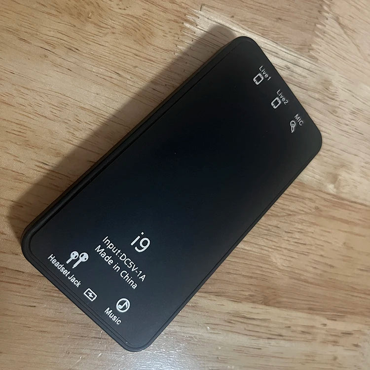 Hot Selling Computer Live Sound Card Portable Voice Changer Device  I9 Sound  Card  for Mobile Game Broadcast Mobile