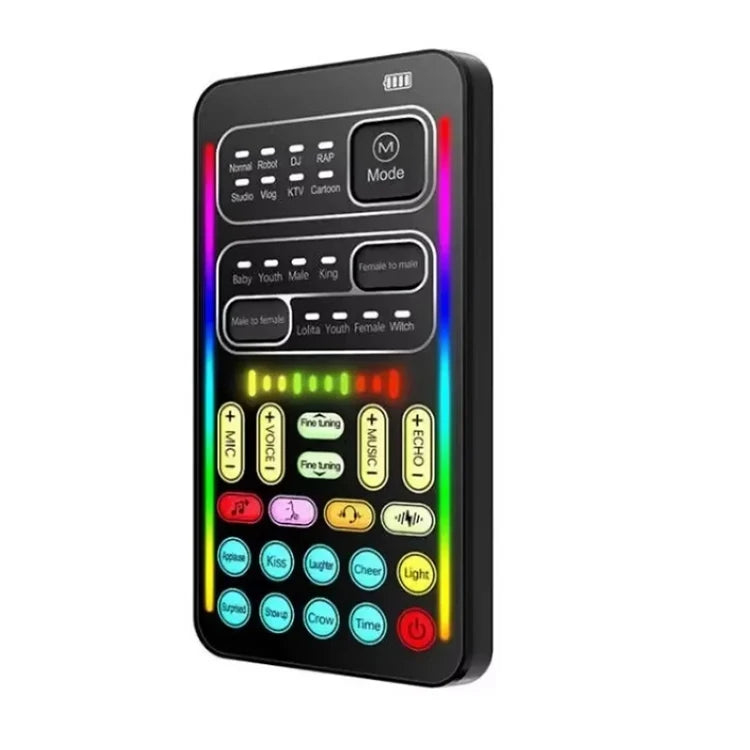 Hot Selling Computer Live Sound Card Portable Voice Changer Device  I9 Sound  Card  for Mobile Game Broadcast Mobile