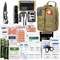Portable Green Trauma First-Aid Kit Medical Bag for Tactical Patrol IFAK Supplies Climbing  Outdoor Hiking