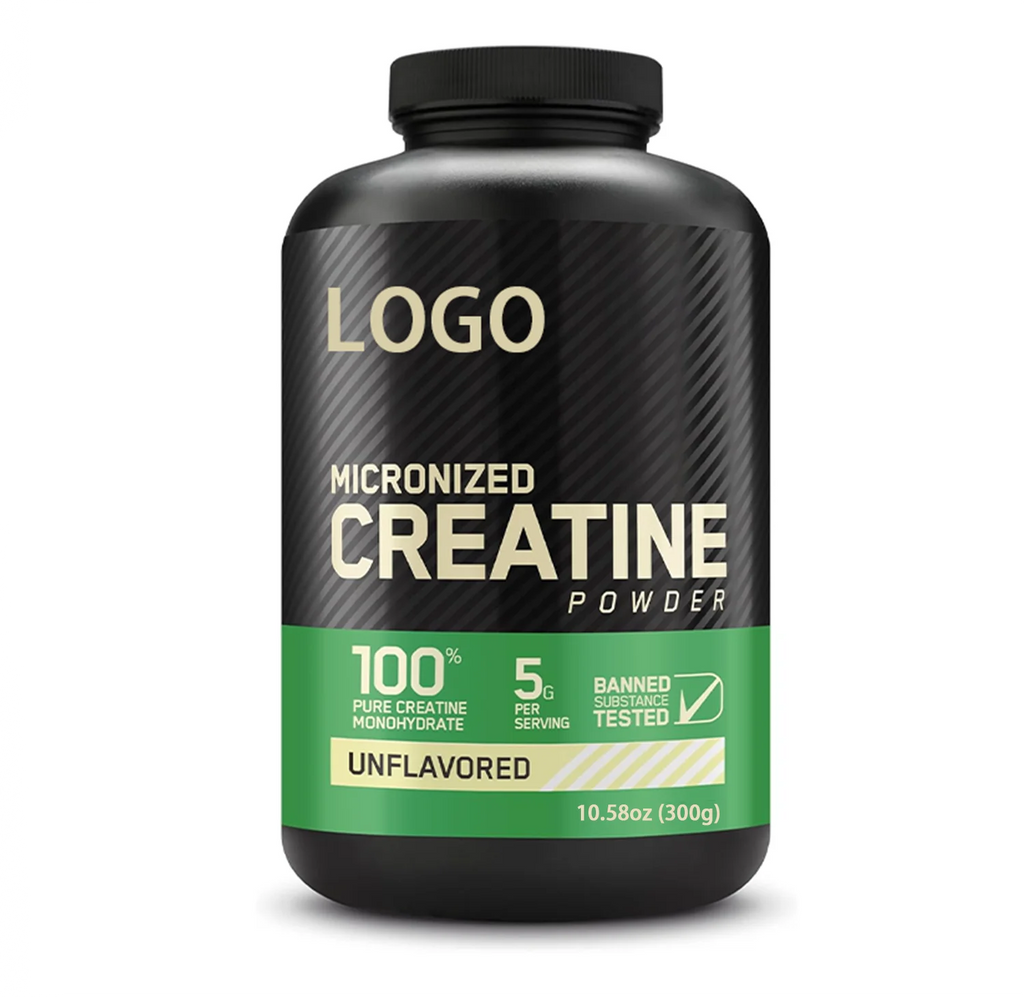 Pure Creatine Monohydrate Powder Muscle-Building Supplement for Strength & Performance Enhancement Creatine Monohydrate Powder