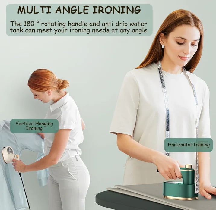 Portable Mini Electric Iron Handheld Stainless Steel Folding Light Tool Convenient for Home Travel Hot Selling Steam Clothing