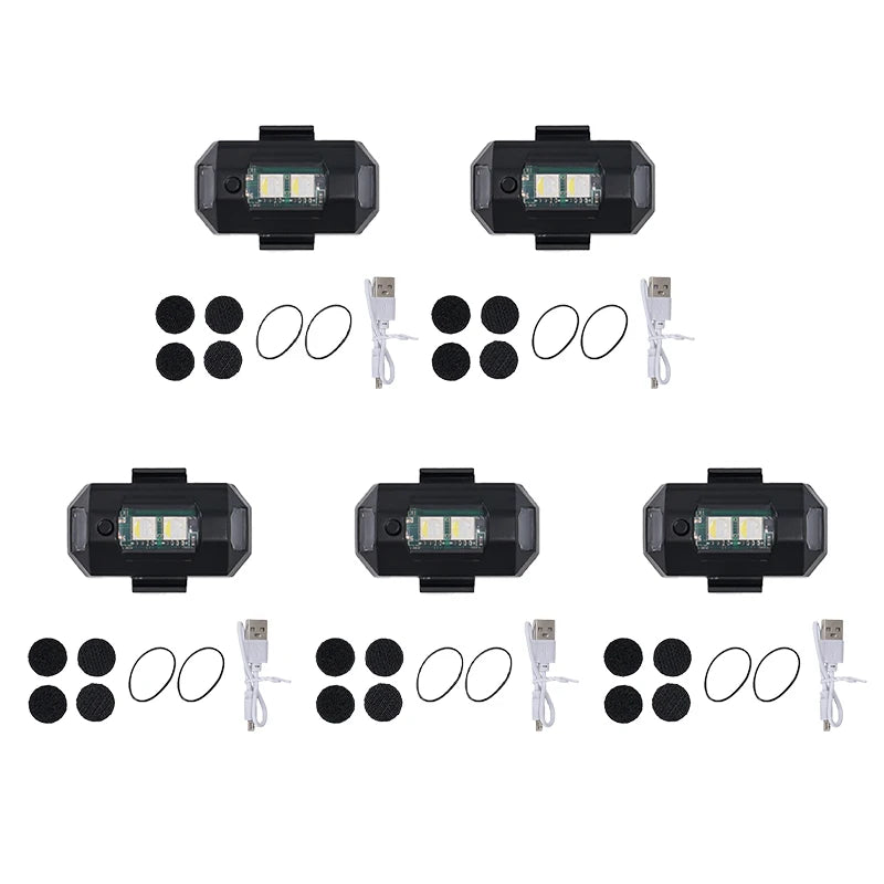 Mini Drone Strobe Light for DJI NEO/Mini 4 Pro/Mini 2/4K/Mavic 3 Lightweight 6 Lights Color Anti-collision Signal Lamp Accessory