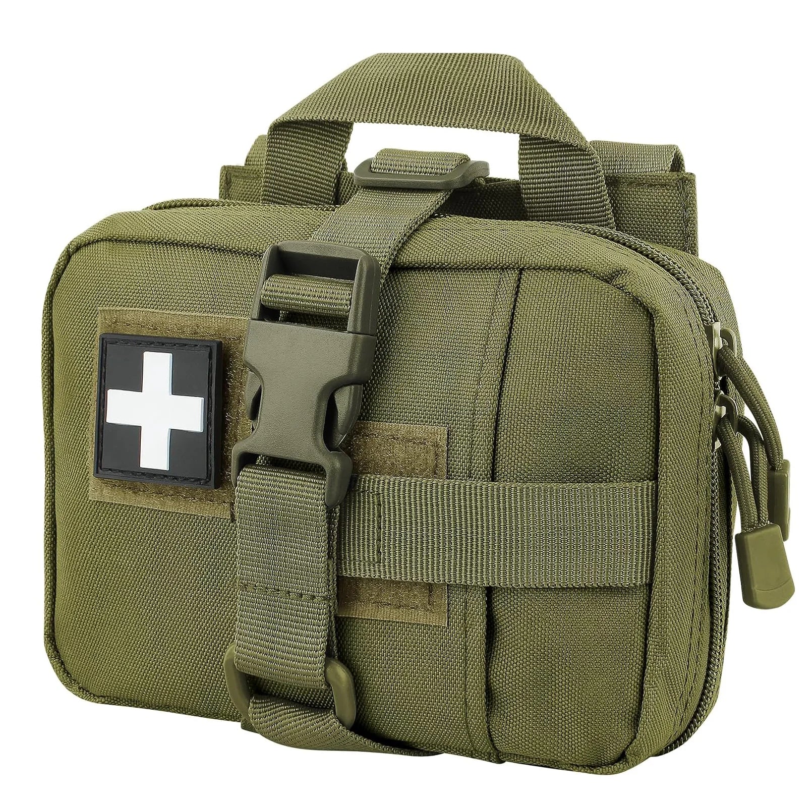 Survival First Aid Kits Tactical EMT Pouch Rip Away Molle Medical Pouches IFAK Emergency Survival Bag for Travel Outdoor Hiking