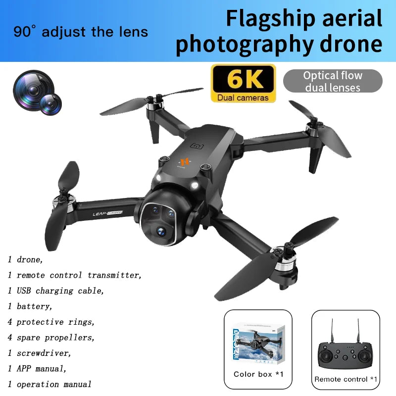 H21 Drone Professional HD Aerial Photography 8K 5G WIFI GPS Remote Control Aircrafts HD Dual Cameras Brushless Motor Quadcopters