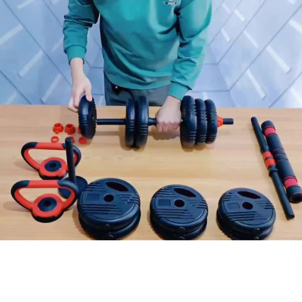 L71ADumbbell Extension Bar 40cm Arm Strength Training Barbell Build Joiner Coupler Linker Neck Pad Extension Rod Extender