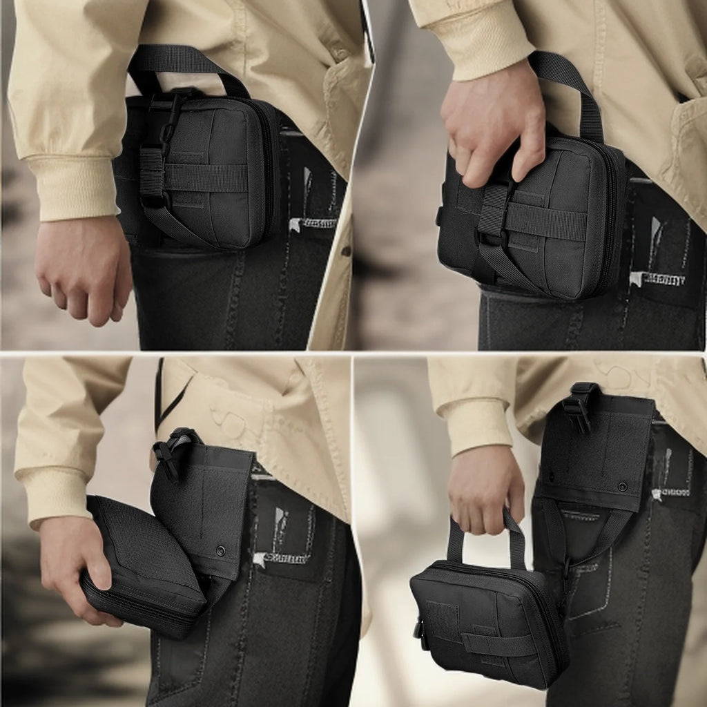 Survival First Aid Kits Tactical EMT Pouch Rip Away Molle Medical Pouches IFAK Emergency Survival Bag for Travel Outdoor Hiking