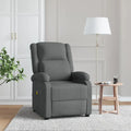Dark Gray Fabric Massage Chair