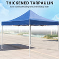 Canopy Replacement2X2M Canopy Top Cover Replacement Four-Corner Tent Cloth Foldable Rainproof Patio Pavilion Replacement Blue