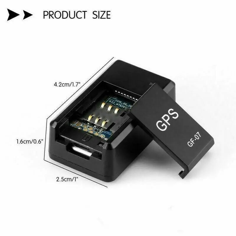 GF07 Mini Smart GPS Tracker & Locator Real-time Car/Truck/Vehicle Finder with Magnetic Feature GSM GPRS Compatible for USA