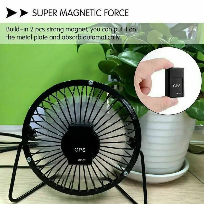 GF07 Mini Smart GPS Tracker & Locator Real-time Car/Truck/Vehicle Finder with Magnetic Feature GSM GPRS Compatible for USA