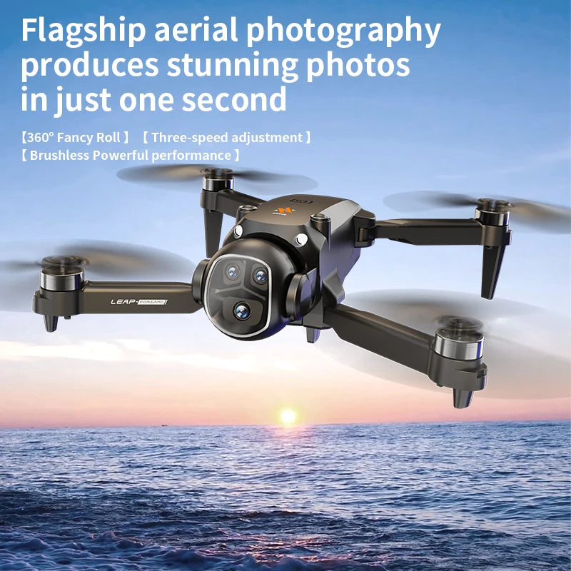 H21 Drone Professional HD Aerial Photography 8K 5G WIFI GPS Remote Control Aircrafts HD Dual Cameras Brushless Motor Quadcopters
